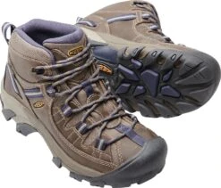 'Keen Outdoor' Women's Targhee II WP Mid Hiker - Goat / Crown Blue -Footwear Fusion Shop 1016581 PPS large 1024x1024@2x