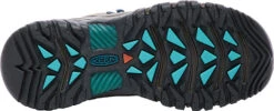 'Keen Outdoor' Women's Targhee EXP WP Mid Hiker - Brindle / Blue Coral -Footwear Fusion Shop 1017737 OS large 1024x1024@2x