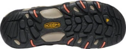 'Keen Outdoor' Women's Steens WP Leather Low Hiker - Timberwolf / Coral -Footwear Fusion Shop 1022336 OS large 1024x1024@2x