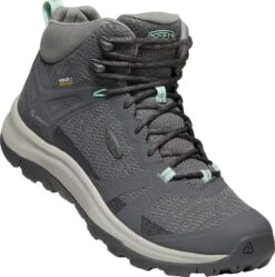 'Keen Outdoor' Women's Terradora II WP Mid Hiker - Magnet / Ocean Wave -Footwear Fusion Shop 1022353 FLR large 1024x1024@2x