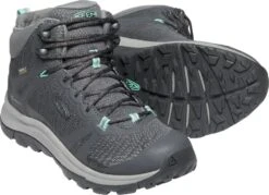 'Keen Outdoor' Women's Terradora II WP Mid Hiker - Magnet / Ocean Wave -Footwear Fusion Shop 1022353 PPS large 1024x1024@2x