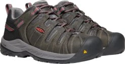 'Keen Utility' Women's Flint II EH Steel Toe - Magnet / Rose -Footwear Fusion Shop 1023232 PLA large 1024x1024@2x