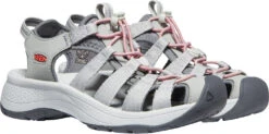 'Keen Outdoor' Women's Astoria West Sandal - Grey / Coral -Footwear Fusion Shop 1023589 PLA large 1024x1024@2x