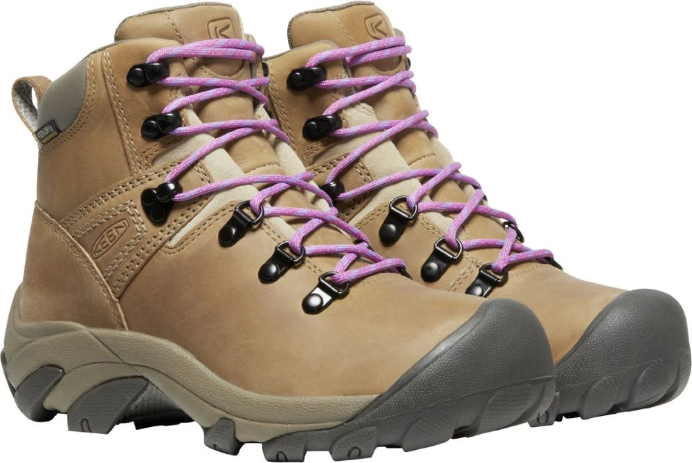 'Keen Outdoor' Women's Pyrenees WP Mid Hiker - Safari / English Lavender 4 'Keen Outdoor' Women's Pyrenees WP Mid Hiker - Safari / English Lavender - Image 4