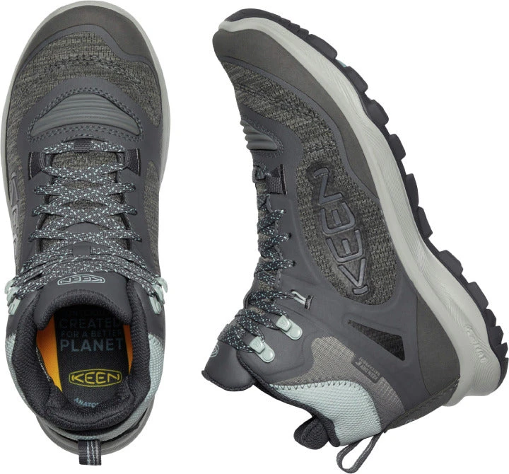 'Keen Outdoor' Women's Terradora Flex WP Hiker - Magnet / Cloud Blue 2 'Keen Outdoor' Women's Terradora Flex WP Hiker - Magnet / Cloud Blue - Image 2