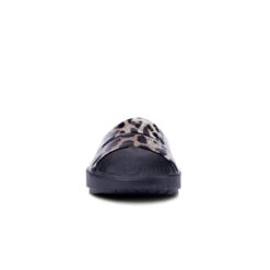 'OOFOS' Women's OOahh Slide Limited Edition - Black / Cheetah -Footwear Fusion Shop 1103BLKCHEET shot3 1024x1024@2x