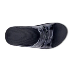 'OOFOS' Women's OOahh Slide Limited Edition - Black / Gray / Camo -Footwear Fusion Shop 1103BLKGRYCMO 6 1024x1024@2x