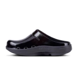 'OOFOS' Women's OOcloog Luxe Clog - Black -Footwear Fusion Shop 1201BLK 3 1024x1024@2x