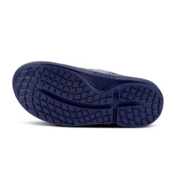 'OOFOS' Women's OOcloog Clog Limited Edition - Navy / Silver Snake -Footwear Fusion Shop 1203NVYSILSNK shot7 1024x1024@2x