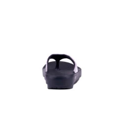 'OOFOS' Women OOlala Luxe Thong - Black / Pink Bandana -Footwear Fusion Shop 1403BLKPNKBAN 5 1024x1024@2x