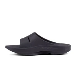'OOFOS' Unisex OOahh Sport - Matte / Black -Footwear Fusion Shop 1500MATBLK 4 1024x1024@2x
