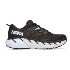 'HOKA' Women's Gaviota 4 - Black / White (Wide) -Footwear Fusion Shop 19571921687 5e077f49 603d 4989 a831 17397d739e32 1024x1024@2x