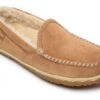 'Minnetonka' Women's Tempe Pile Lined Moc Slipper - Cinnamon