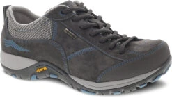 'Dansko' Women's WP Paisley - Grey / Blue Suede -Footwear Fusion Shop 4350241005 1024x1024@2x