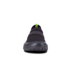 'OOFOS' Women's OOmg Low Slip On - Black / Black -Footwear Fusion Shop 5070BLKBLK 2 1024x1024@2x