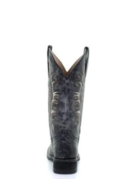 'Corral' Women's 12" Embroidered Western - Black / Sand -Footwear Fusion Shop 5356 2 1024x1024@2x