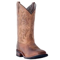 'Laredo' Women's 11" Anita Western Square Toe - Brown -Footwear Fusion Shop 5602 1 e38ed3a6 a897 4054 9a7f fb8b8b5c0f89 1024x1024@2x