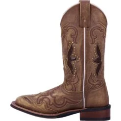 'Laredo' Women's 11" Spellbound Western Square Toe - Tan -Footwear Fusion Shop 5661 3 1500x.progressive ebb953a3 01bd 41a2 93a2 85203444f4bf 1024x1024@2x