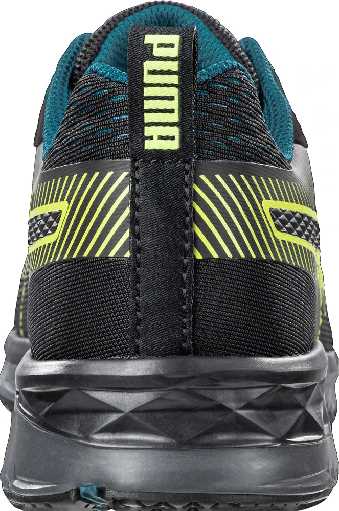 'Puma' Women's Fuse Knit Motion Protect EH Low Comp Toe - Black / Green 4 'Puma' Women's Fuse Knit Motion Protect EH Low Comp Toe - Black / Green - Image 4