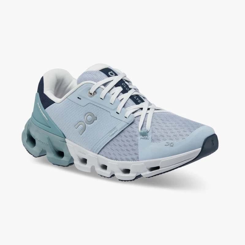'On Running' Women's Cloudflyer 4 - Nimbus / Cobble 5 'On Running' Women's Cloudflyer 4 - Nimbus / Cobble - Image 5