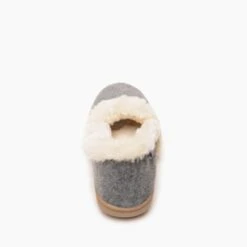 'Minnetonka' Women's Dina Slipper - Grey -Footwear Fusion Shop 775x775 44005 4 1024x1024@2x
