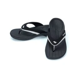 'Powerstep' Women's ArchWear™ Sandal - Black -Footwear Fusion Shop 8500 10 product 01 1400px 72dpi 1024x1024@2x