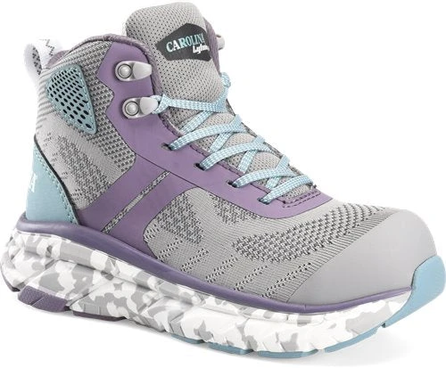 'Carolina' Women's Align Azalea EH Comp Toe Hiker - Gray / Purple 1 'Carolina' Women's Align Azalea EH Comp Toe Hiker - Gray / Purple