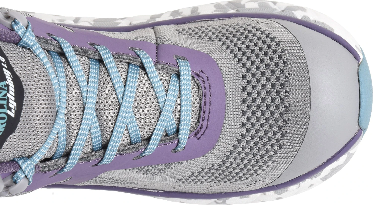 'Carolina' Women's Align Azalea EH Comp Toe Hiker - Gray / Purple 2 'Carolina' Women's Align Azalea EH Comp Toe Hiker - Gray / Purple - Image 2