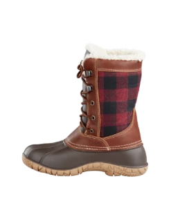 'Baffin' Women's Jasper Insulated WP Boot - Red / Black Plaid -Footwear Fusion Shop JASPER RAF MEDIAL 1024x1024@2x