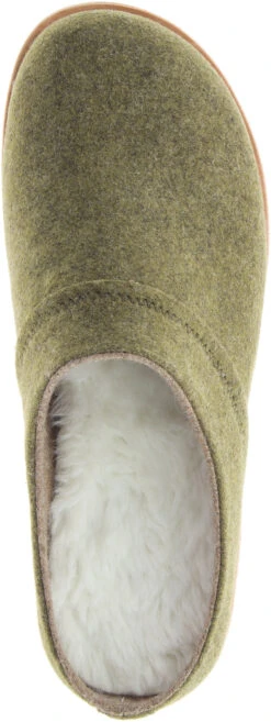 'Merrell' Women's Juno Wool Clog - Olive -Footwear Fusion Shop MRLW J001192 051319 S20 TOP 1024x1024@2x