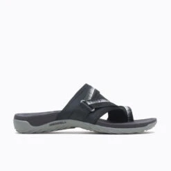 'Merrell' Women's Terran 3 Cush Post Sandal - Black -Footwear Fusion Shop MRLW J002728 032421 S22 000 1024x1024@2x