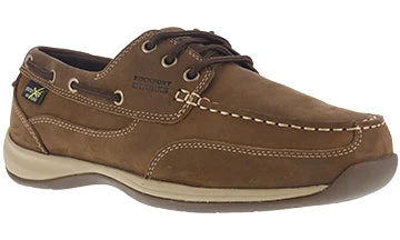 'Rockport Works' Women's Sailing Club EH Int. Met Guard Steel Toe - Brown 1 'Rockport Works' Women's Sailing Club EH Int. Met Guard Steel Toe - Brown