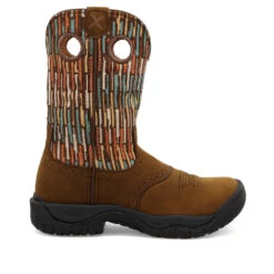 'Twisted X' Women's 9" All Around Work Soft Toe - Brown / Multi -Footwear Fusion Shop WAB0013.02 4800x4800 R 1024x1024@2x
