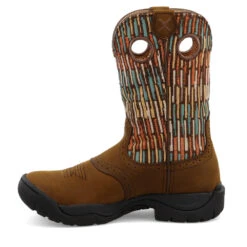 'Twisted X' Women's 9" All Around Work Soft Toe - Brown / Multi -Footwear Fusion Shop WAB0013.06 4800x4800 R 1024x1024@2x