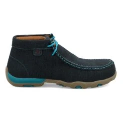 'Twisted X' Women's Chukka Driving Moc EH Comp Toe - Dark Teal / Turquoise -Footwear Fusion Shop WDMNT01.02 4800x4800 R 1024x1024@2x