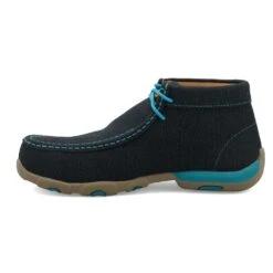 'Twisted X' Women's Chukka Driving Moc EH Comp Toe - Dark Teal / Turquoise -Footwear Fusion Shop WDMNT01.06 4800x4800 R 1024x1024@2x